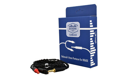 Dekoni Audio Balanced 4.4mm Pentacon Cable for Sennheiser HD600 Series - 1.2M