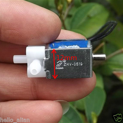 Micro Mini Elettrovalvola Elettrica 2 Posizioni 3 Vie DC 6V Per Valvola - Foto 3