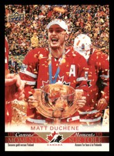 2021-22 UD Tim Hortons Team Canada Canada Moments Canvas #CM10 Matt Duchene