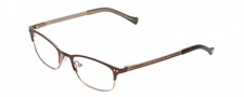 Lucky Brand KIDS Smarty Cateye Designer Reading Glasses Metallic Brown/Gold 45mm