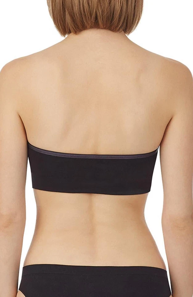 Cabana 294485 algodão sem costura bandeau preto tamanho P - Imagem 2 de 2