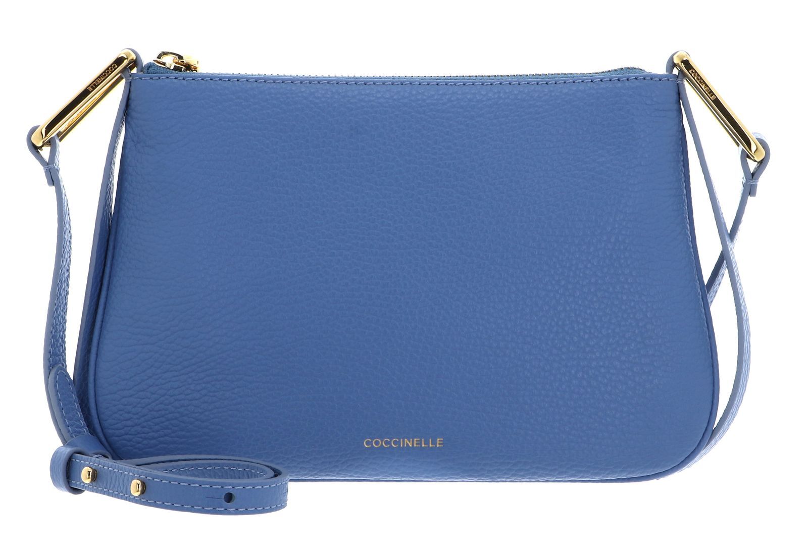 COCCINELLE cross body bag Magie Mini Bag Grained Leather Azul