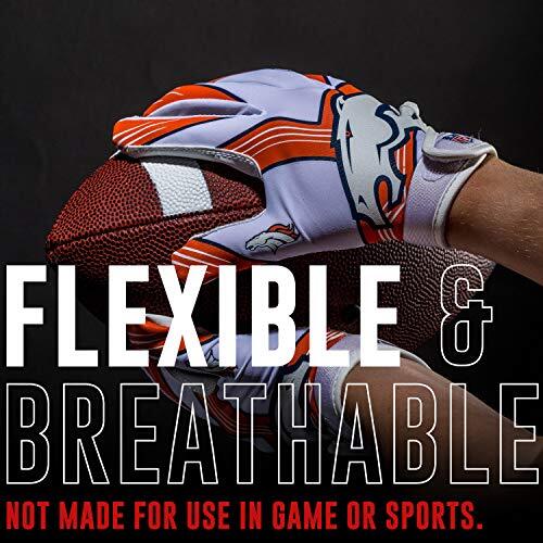 Franklin Sports Supratak Football Receiver Gloves – Griffig & Flexibel