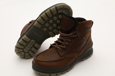 Ecco Track II Boots Moc Toe Waterproof Bison Size 40/ US in Brown  Leather