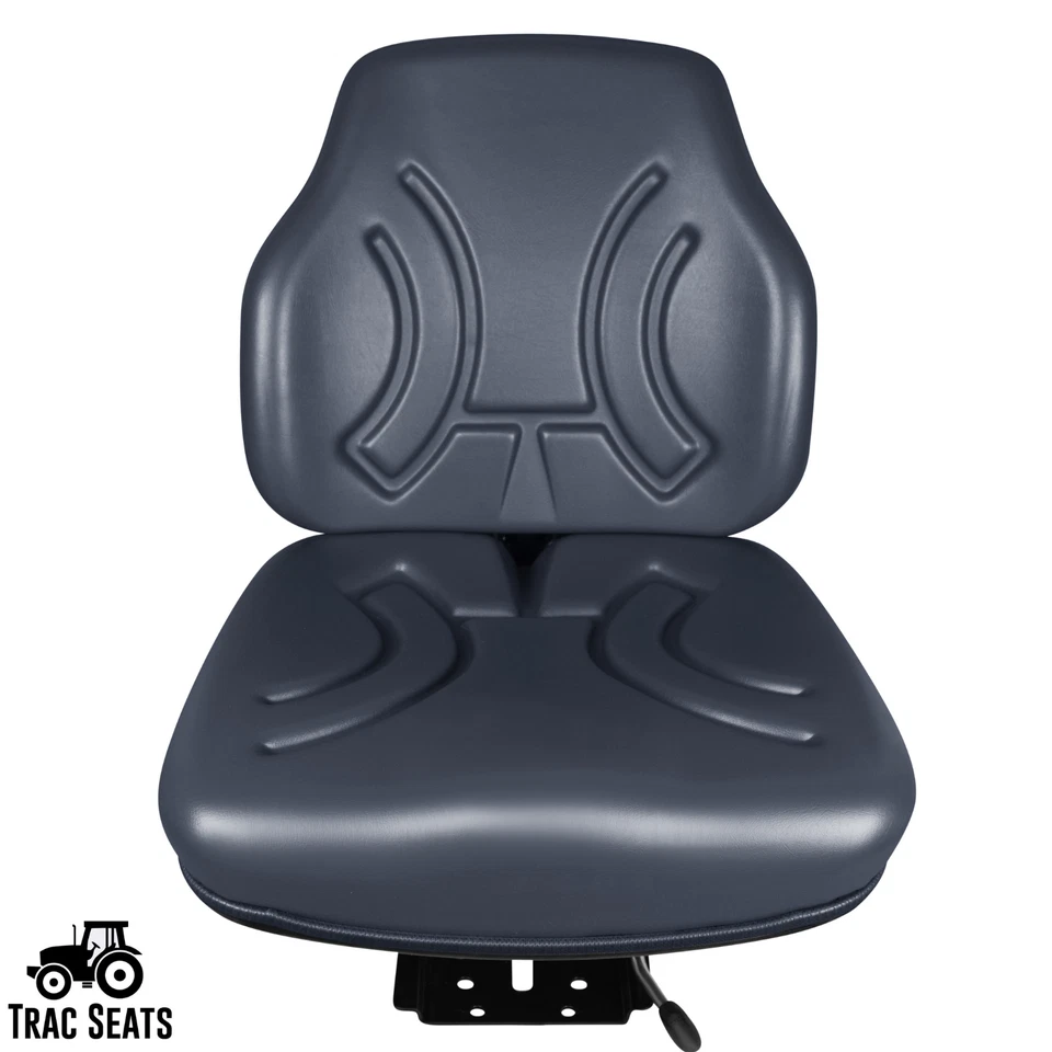Asiento de suspensión gris para tractor New Holland TN55 TN60 TN65 TN70 TN75 TN85 TN95 Foto 2 de 4