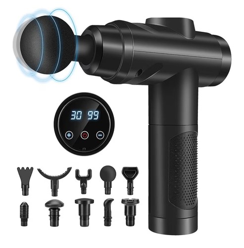 Massage Gun Deep Percussion Massager Muscle Vibration Tissue Relaxing Therapy UK