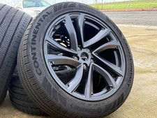 (4) AUTHENTIC 2026 TESLA MODEL X 20" INCH STAGGERED OEM RIMS USED TIRES SENSORS