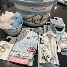 Sanrio Cinnamoroll Lot Of 10 Basket, Phone Ring, Pen And More