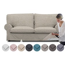 Comoda copertura per divano a 2 posti Ektorp - Miscele di cashmere tessuto...