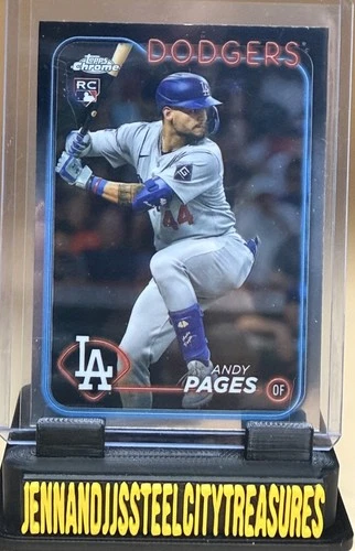 Andy Pages 2024 Topps Chrome Andy Pages Rookie