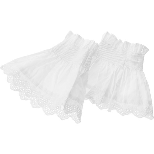 1 Pair Floral Layered Cuffs Lace Cuffs Lace Wrist Cuffs Fake Sleeves Lace Cuffs