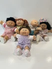 Lot Of 5 Vintage Cabbage Patch Kids Dolls W/authentic Clothing & Shoes. CLEAN