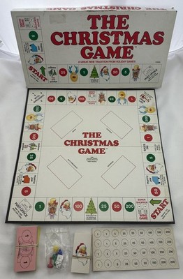 1980 Christmas Game Christmas Monopoly Game Never Played FREE SHIPPING