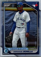 2024 Bowman Chrome Prospects Enmanuel Bonilla #BCP-53 Refractor 097/499