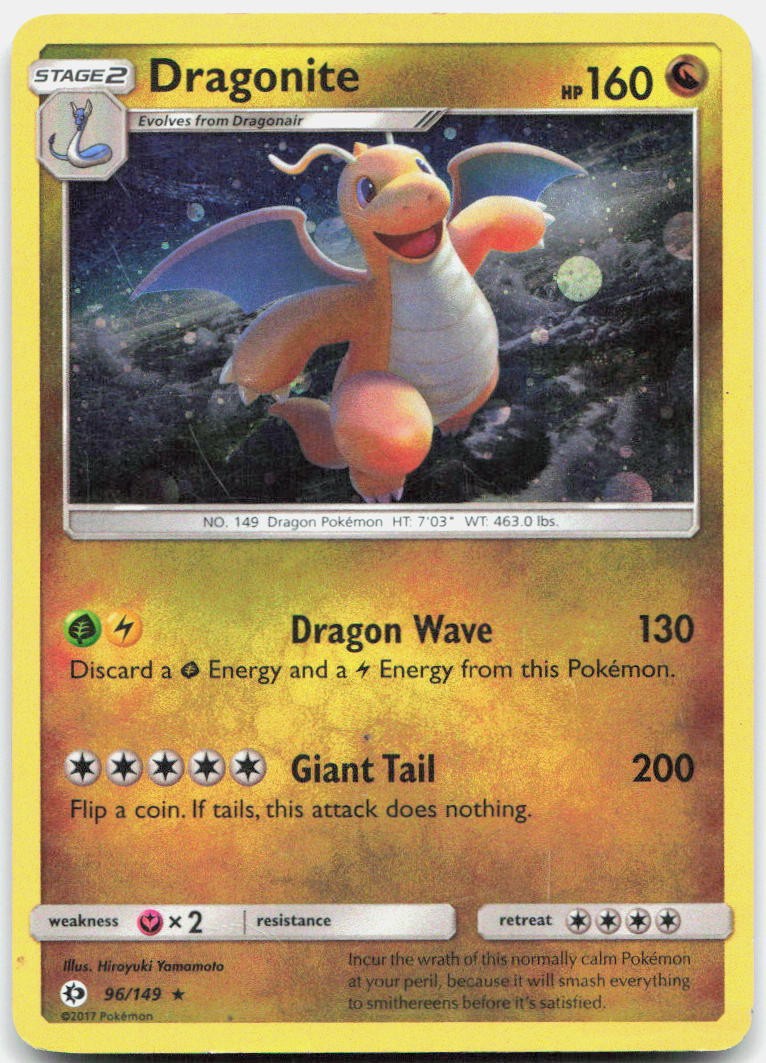Dragonite (Cosmos Holo) 096/149 Promo Miscellaneous Cards & Products Pokemon LP