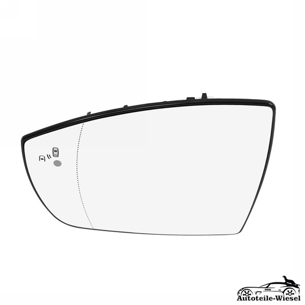 AußEnspiegel Glas FüR Ford Kuga Ecosport Beheizt Chrom Links 12-25-image