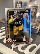 T.J. Watt 2025 Topps Chrome #258 Steelers