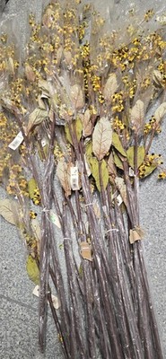 Bündel künstliches bittersüßes Spray Burgunderrot Pip Beerenspray Herbstdekor 55 Zoll