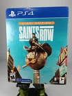 Saints Row - Steal Edition - Steel Book (Sony PlayStation 4, 2022) Brand New