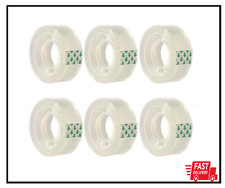 Clear Transparent Tape Rolls 3/4" x 1000" Dispenser Refill 6 Tape Rolls Scotch