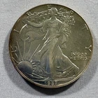 US Mint 1987 American Eagle 1oz Fine Silver Dollar Walking Liberty Bullion Coin