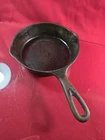 Rare Antique Wagner Ware Cast Iron No. 4 Skillet w/ Heat Ring p/n 1054 C