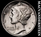 1941 Mercury Dime- Silver- Choice Gem Brilliant Unc++++ Luster No Reserve #J5359