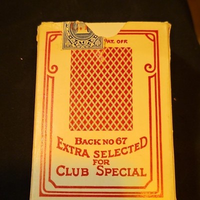Bee No. 92 Club Special Cambric Finish Vintage Playing Cards