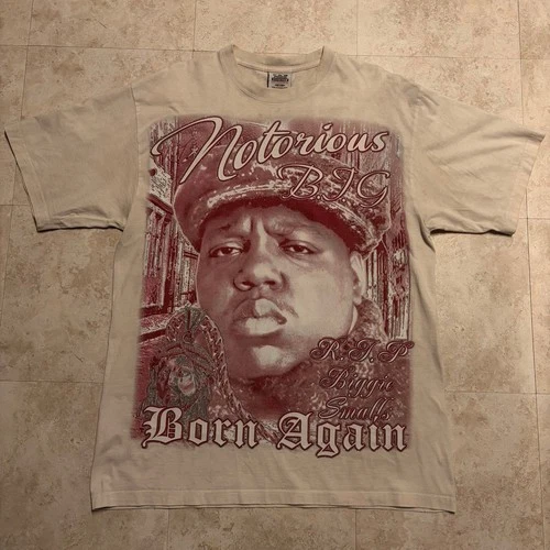 Y2K Vintage The Notorious B.I.G. Biggie Smalls Rap T-S 2000s vintage concert t-shirt, vintage, single stitch, B+ condition