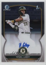 2023 Bowman Chrome Prospect Auto Yeniel Laboy #CPA-YLY Auto