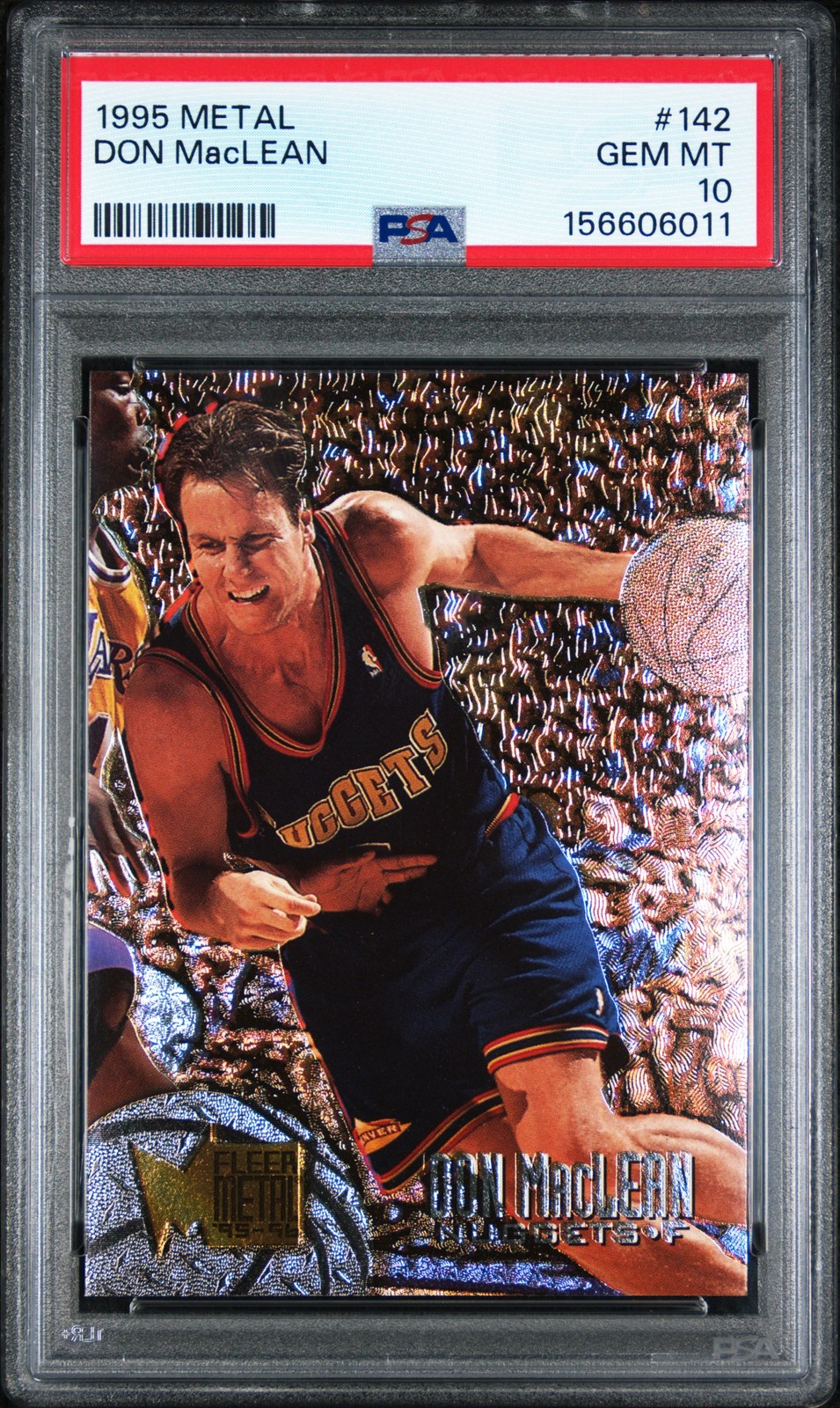 1995 METAL #142 DON MACLEAN PSA 10