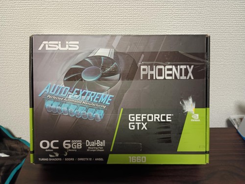 ASUS Phoenix GeForce GTX 1660 OC Edition 6GB GDDR5 Graphics Card - PH-GTX1660-O6 - 第 1/11 張圖片