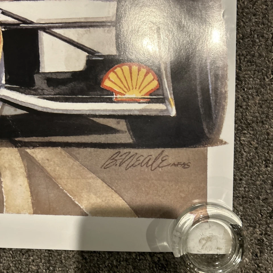 Carrito de carreras Belle Isle Detroit Grand Prix 1997 30" x24" Shell IndyCar Foto 2 de 4