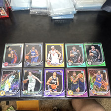 Numbered 2025 bowman basketball 10-Card Lot 