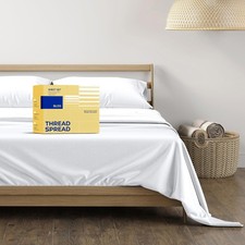 100% Egyptian Cotton Sheets Set California Ki...