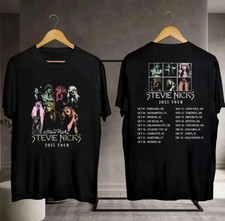 Stevie Nicks Live Concert Music Tour Dates 2025 Double Sided T-Shirt