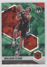 2020-21 Panini Mosaic Rookie Mosaic Green Ice Prizm Malachi Flynn #236 fm0