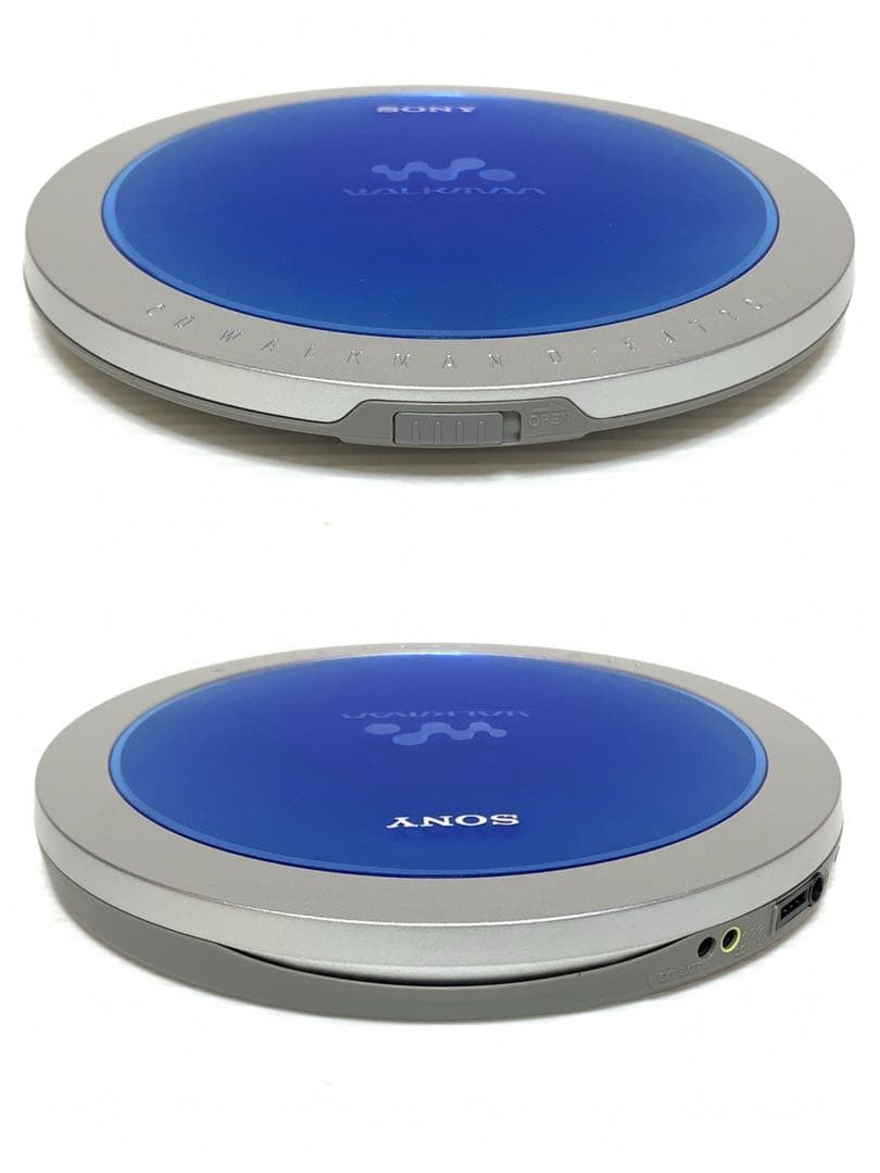 希少カラー 極上美品　SONY D-EJ720 CDウォークマン　ブルー SONY D EJ720 CD Walkman Blue Color Portable Player High Quality