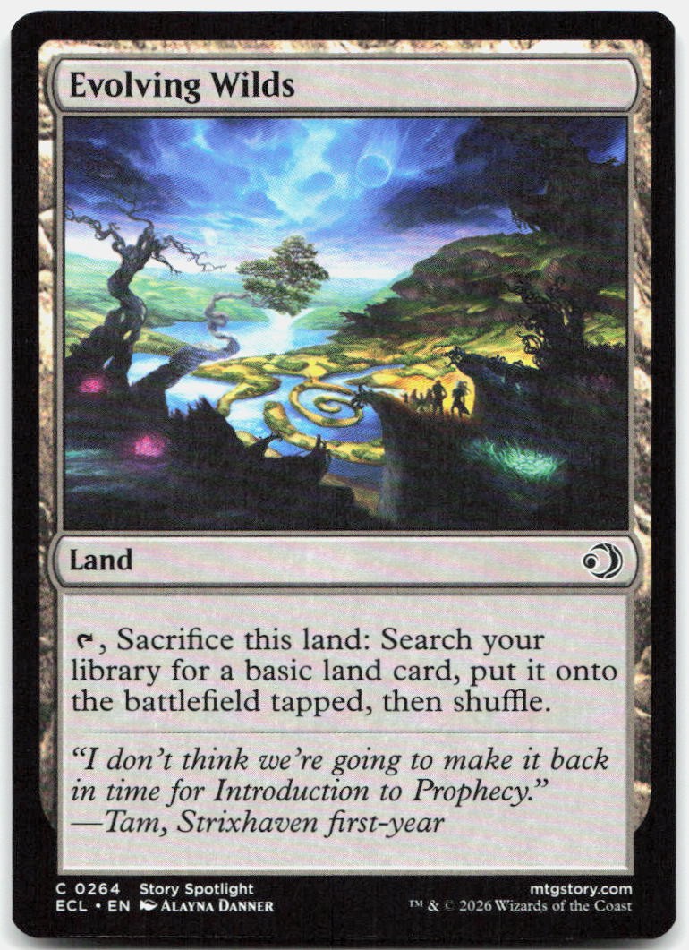 Evolving Wilds 264 Common Lorwyn Eclipsed Magic: The Gathering Near Mint
