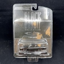 Greenlight 1971 Dodge Charger Rt Black Bandits 1 Of 2500 Series 1 Vhtf