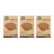 If You Care Compostable Coffee Filters 4 Cone 100 count  pack of 3 