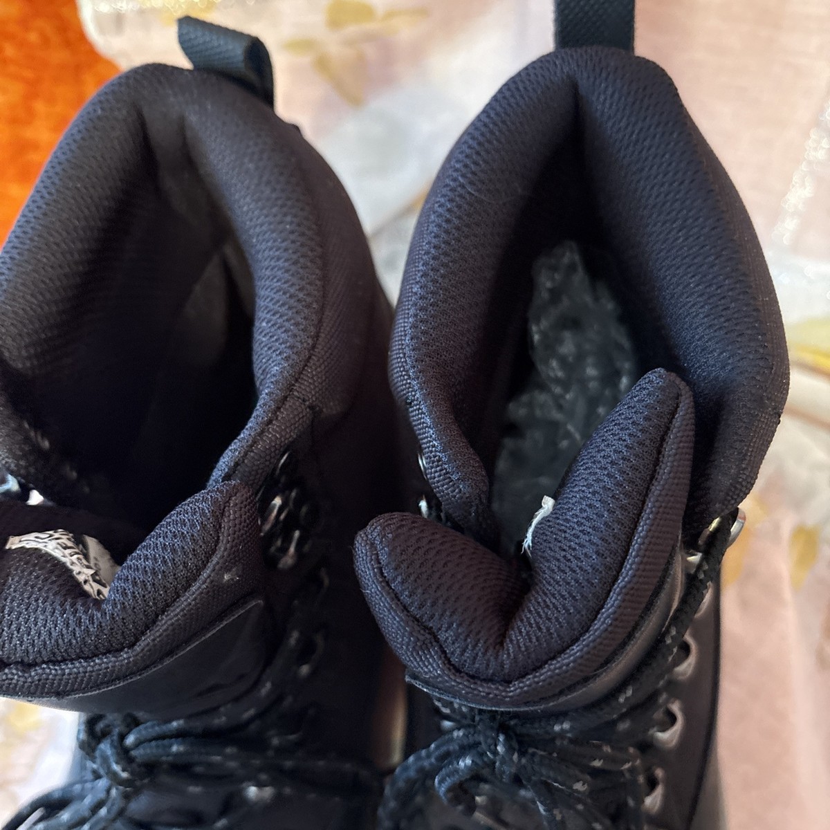 New Black Pacific Mountain Lumber/Hiking Boots Size 8/Memory  display picture 1