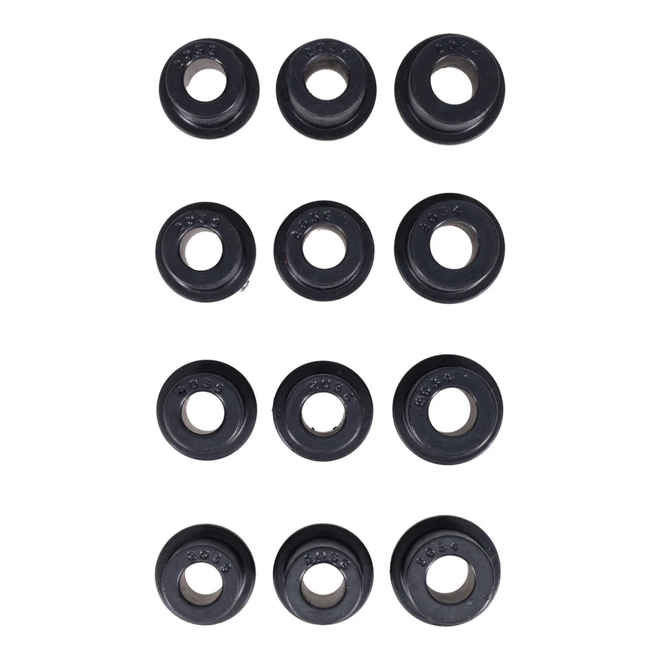 Kit de buje de resorte de hoja trasera Polygraphite® 1979-1993 Dodge D50 Ram 50 NUEVO Foto 2 de 4