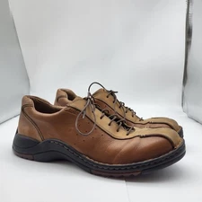 CLARKS Brown Leather Casual Dress Around Town Shoes 36623 Men’s Size 11