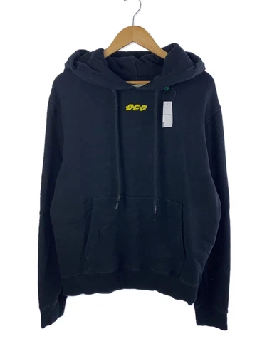 OFF WHITE Felpa con cappuccio OFFWHITE nera L usata