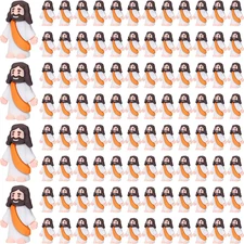 Barydat 200 Pack Mini Jesus Figurines Bulk Tiny Jesus Figures Pocket Rubber Toys