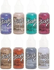 Stickles Ranger - 2018 Glitter Colors - Cosmic, Glisten, Cayman, Sandstone,...