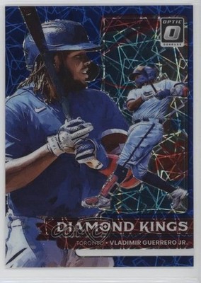 2022 Panini Donruss Optic Blue Velocity Prizm /99 Vladimir Guerrero Jr #4 0hr