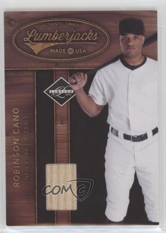 2011 Panini Limited Lumberjacks Bats 270/299 Robinson Cano #4 ti8