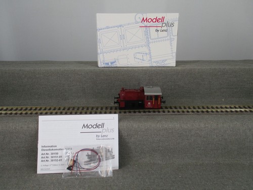 Modell Plus by Lenz DC 30151-01 Rangierlokomotive Köf II der DB Digital in OVP | Condition: Gebraucht